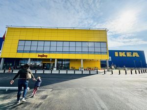 Entry  at IKEA in Almhult