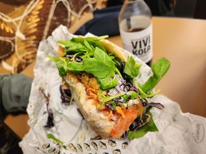 Seitan at Veganitas in Luzern