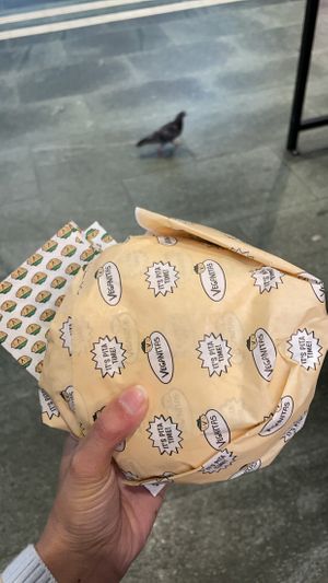 I ate it too fast to take a picture of the actual thing oops! Trust me it was amazing!! Look how big!!  at Veganitas in Luzern