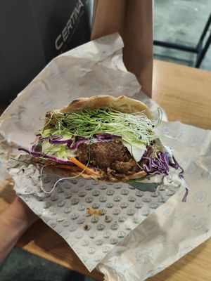 Vegiboss Döner at Veganitas in Luzern