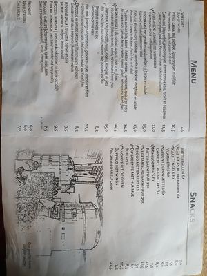 Menu. Double v is vegan at Stadsbrouwerij De Pelgrim in Rotterdam