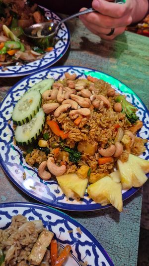 Pineapple Fried Rice at Kacha Thai Market in Royal Oak