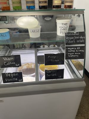 Vegan Case  at Batch Ice Cream in Longmeadow
