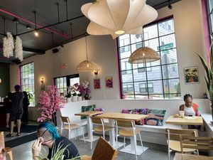 So cute  at Sarom's Cafe in Winooski