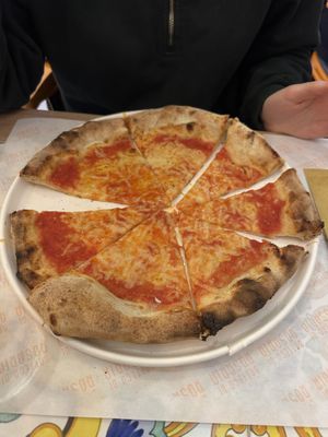 vegan Margherita  at Bottega di Rosaria in Siena