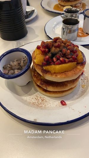   at Madam Pancake in Amsterdam