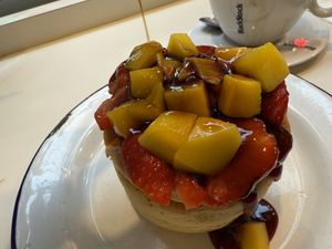 pancake vegan #Veganuary at Madam Pancake in Amsterdam