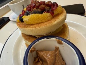 breakfast #Veganuary at Madam Pancake in Amsterdam