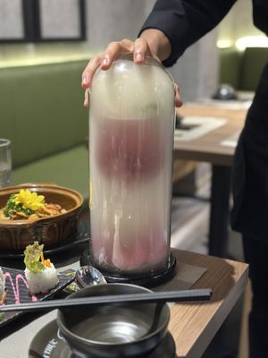 Dragon fruit drink  at Tuệ in Ho Chi Minh City