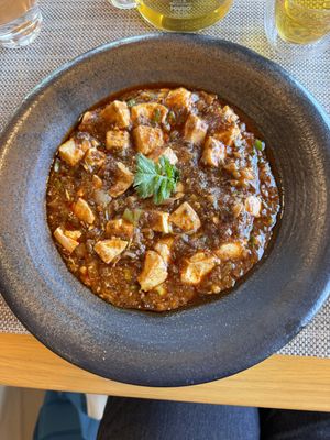 Mapo Tofu  at Plant-based Kitchen - Tsuki No ie つきのいえ in Iida