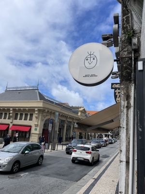 Near the “Mercado do Bolão"  at Cult of Pita in Porto