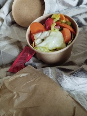 Pickled veg at Cult of Pita in Porto