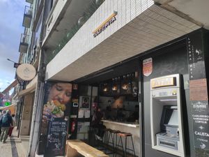 Outside at Cult of Pita in Porto