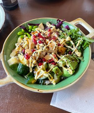 Tofu Poke Bowl  at Asiahub Wandsbek in Hamburg