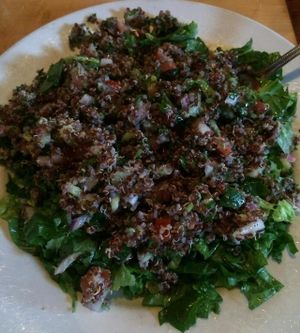 Tabbouleh salad at Squatters in Salt Lake City