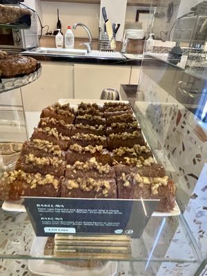 Vegan baklava   at Panja Tirana in Tirana