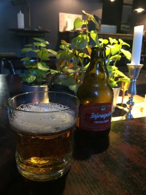 beer at Radost Fina Kuhinjica in Belgrade