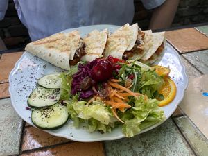 Quesadilla  at Radost Fina Kuhinjica in Belgrade
