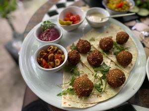falafel at Radost Fina Kuhinjica in Belgrade