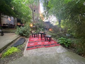 outside at Radost Fina Kuhinjica in Belgrade