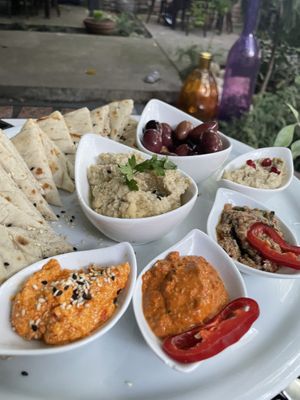 Meze to share  at Radost Fina Kuhinjica in Belgrade