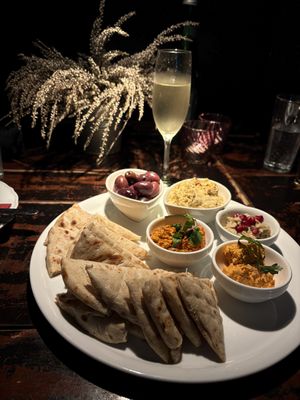 Dip platter   at Radost Fina Kuhinjica in Belgrade