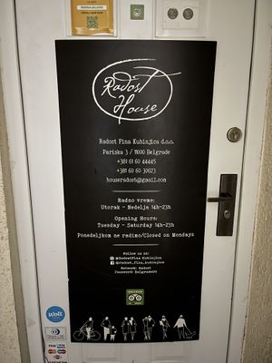   at Radost Fina Kuhinjica in Belgrade