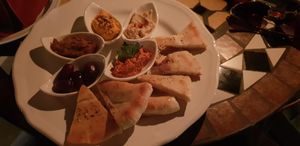 The mezze platter was very nice.  at Radost Fina Kuhinjica in Belgrade