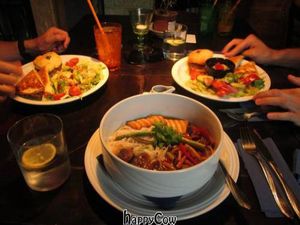 our main courses that night at Radost Fina Kuhinjica in Belgrade