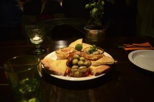 Mezze Plate at Radost Fina Kuhinjica in Belgrade