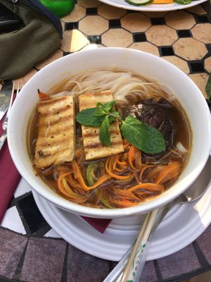 Vegan ramen at Radost Fina Kuhinjica in Belgrade