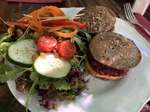 Burger  at Radost Fina Kuhinjica in Belgrade