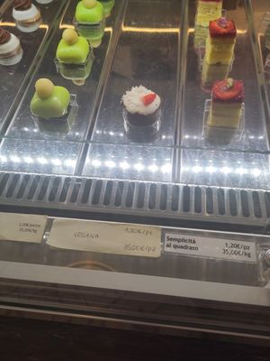 Vegano option at La Foietin in Schio