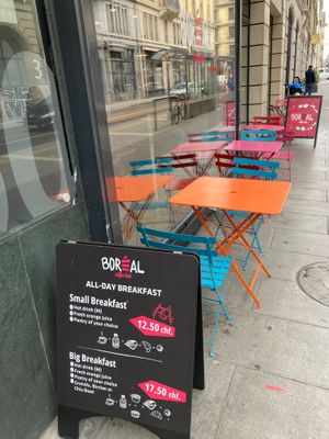  at Boreal Coffee Shop - Stand in Geneva