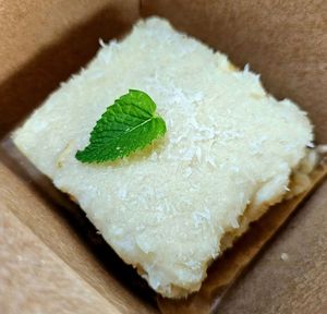 Lemon cake at Cacau Bakery in Santa Rosa