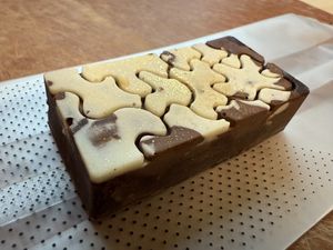 Vegan Dubai Chocolate  at Cacau Bakery in Santa Rosa