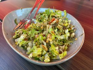 Tea Leaf Salad at Burma Choice in San Jose