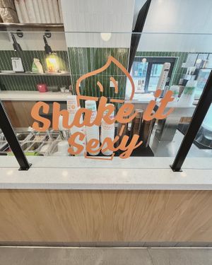 Choice between Coconut or Soy milkk  at Next Level Clucker - Ballard in Seattle