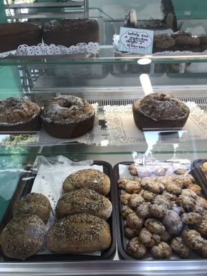 Cake selection at Sabores do Campo in Beja