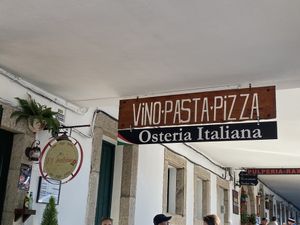   at Osteria El Italiano in Portomarin