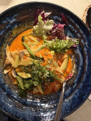 Vegan curry   at HB Restaurant in Kaufbeuren