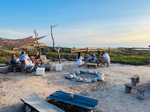 Eating Area at Nómade Comida Sustentável in Pataias