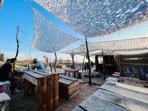 Eating Area at Nómade Comida Sustentável in Pataias