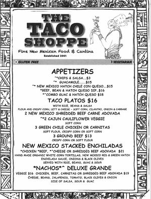  at The Taco Shoppe in Government Camp