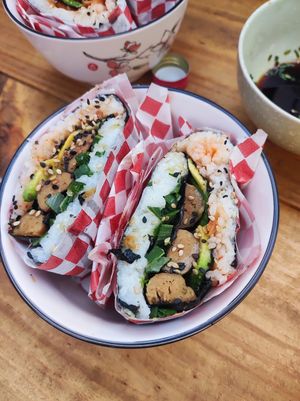 Onigirizu at Wabi Sabi in Santiago