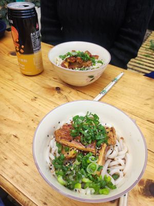 Udon at Wabi Sabi in Santiago