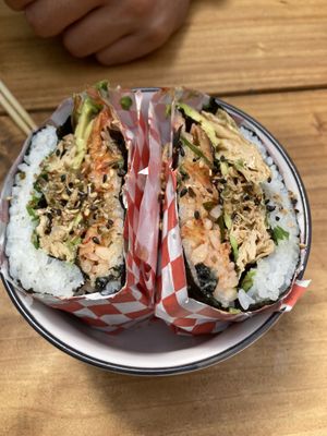 Onigirazu  at Wabi Sabi in Santiago