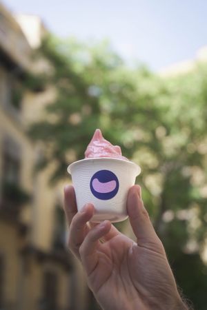  at CAJÚ Gelato in Barcelona