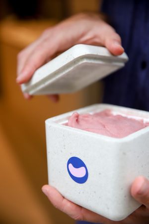  at CAJÚ Gelato in Barcelona