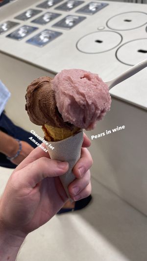   at CAJÚ Gelato in Barcelona